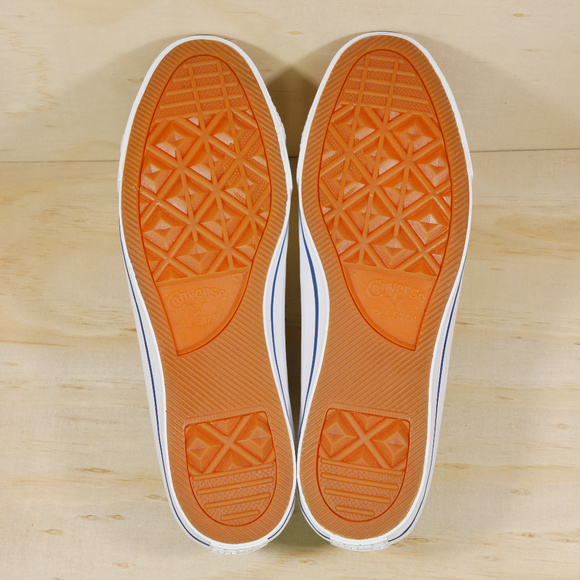 NEW Converse One Star Canvas Ox Blue White Shoes - Picture 8 of 8